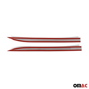 Mercedes Sprinter W907 Rear Window Trim - Omac - S.Steel - Gloss Silver - 2018